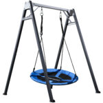 jednoduchá zahradní houpačka