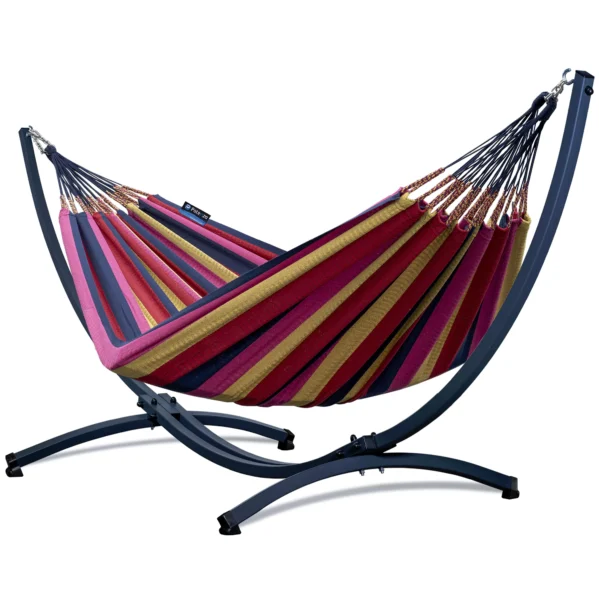 Stojan GRANDE 220 kg + houpací síť 230x160 FIESTA